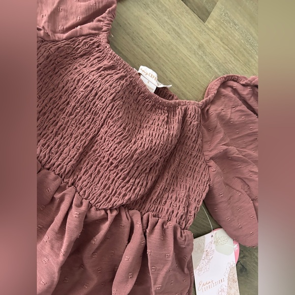 Emma’s Expressions Elegant Mauve Maternity Dress - Chic & Comfortable- NWT - Picture 5 of 9